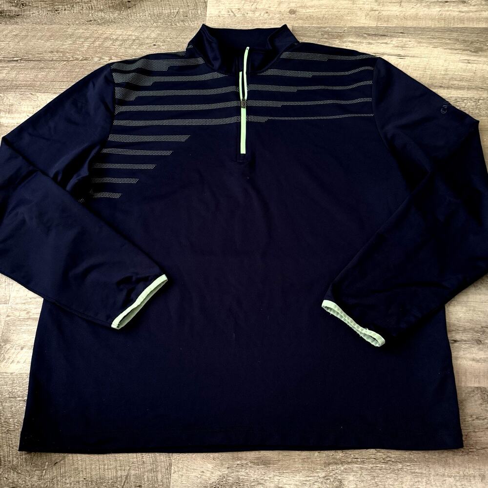 Callaway Weather Series 1/4 Zip Golf Shirt Mens XL Hiking Outdoors UPF 50
